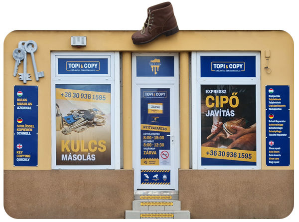 Dekorkovács - Üzletdekoráció